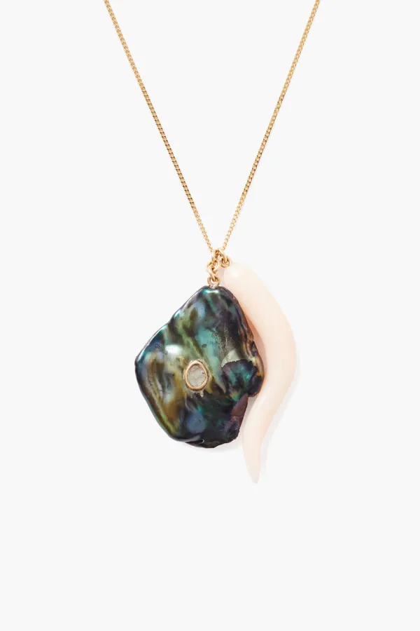 Chan Luu Necklaces^14K Peacock Pearl Mix Oasis Necklace