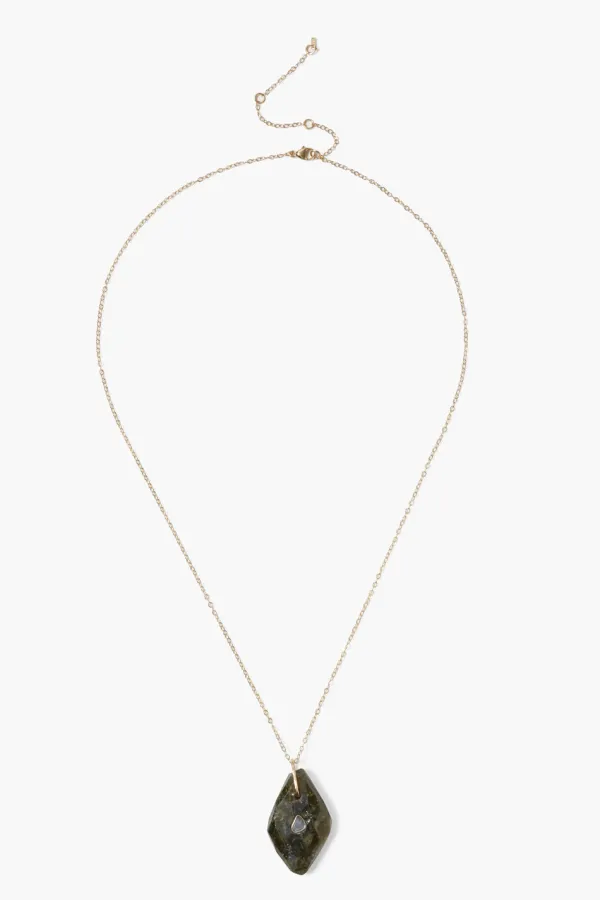 Chan Luu Necklaces^14K River Necklace Green Garnet