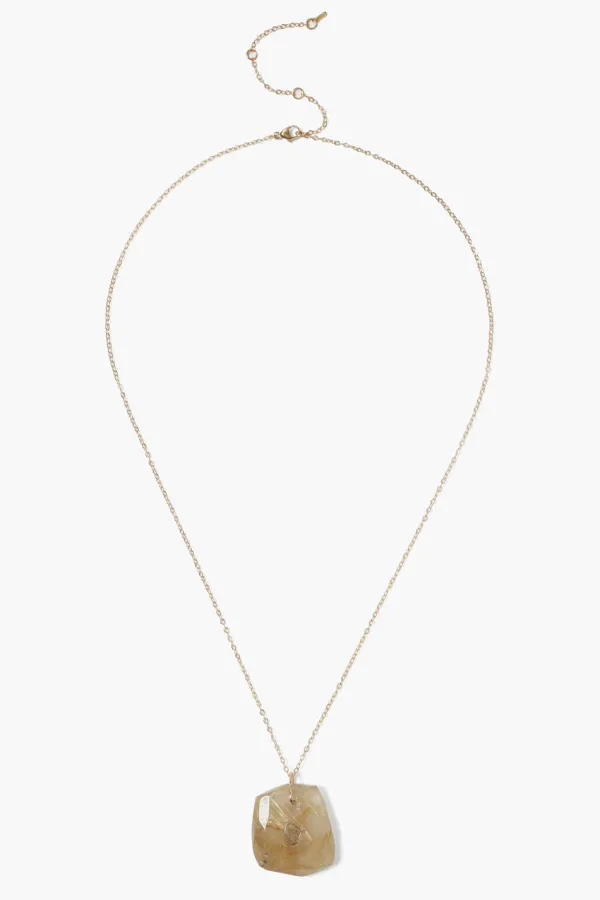 Chan Luu Necklaces^14K River Necklace Rutilated Quartz