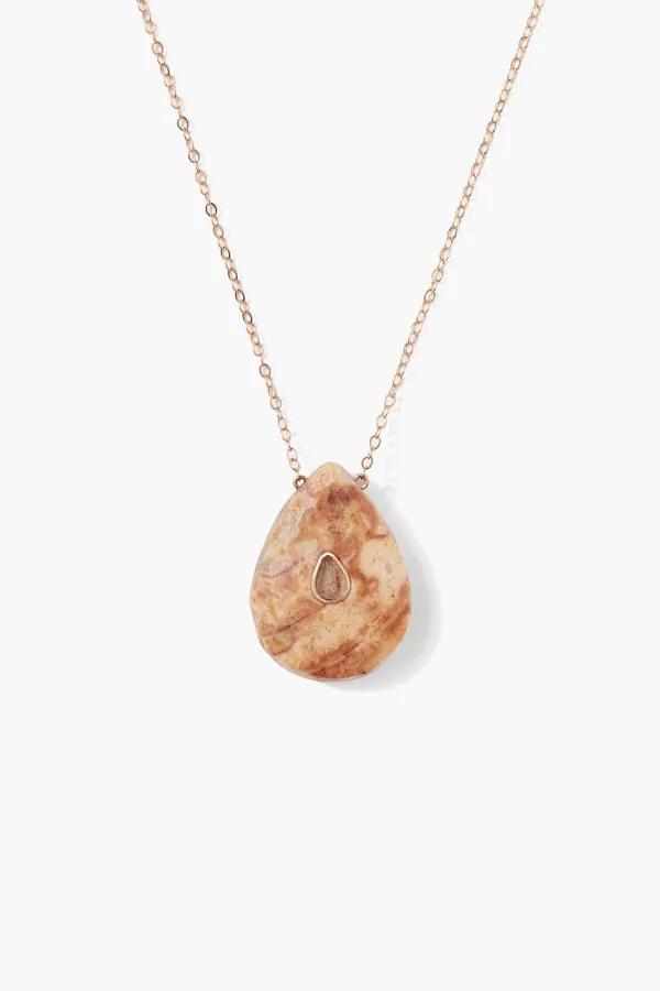 Chan Luu Necklaces^14K Temple Necklace Agate