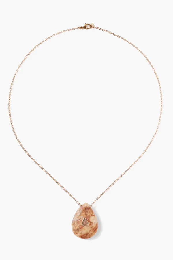 Chan Luu Necklaces^14K Temple Necklace Agate