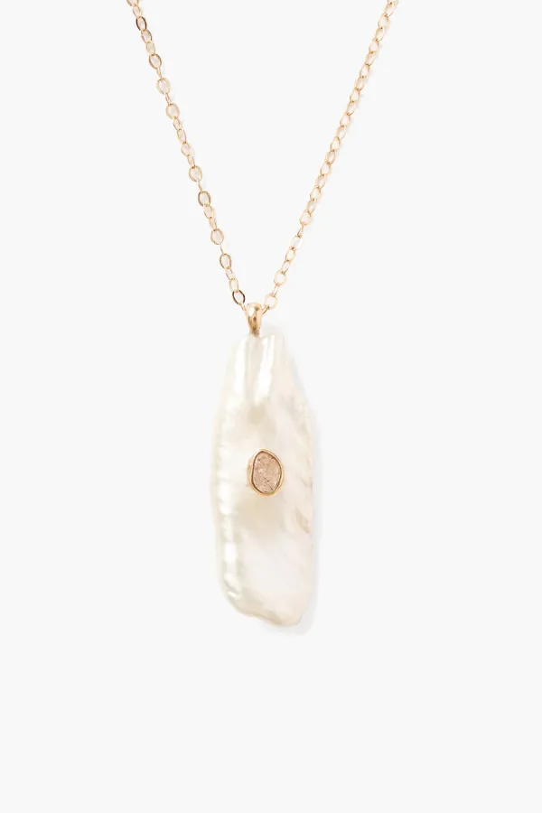 Chan Luu Necklaces^14K White Biwa Pearl Oasis Necklace