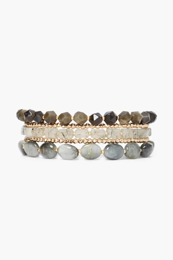 Chan Luu Bracelets^Kenai Naked Wrap Bracelet Black Mix