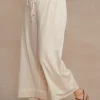 Chan Luu Bottoms^Lana Drawstring Pant Antique White