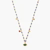 Chan Luu Necklaces^Lapis Mix Evil Eye Short Necklace