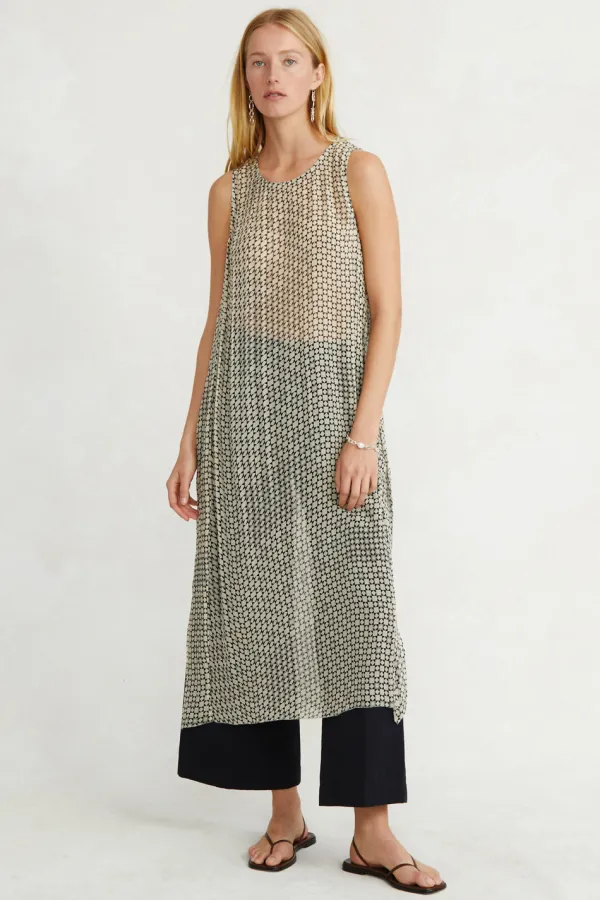 Chan Luu Dresses^Laura Sleeveless Tunic Black Check