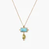 Chan Luu Necklaces^Levi Necklace Turquoise Mix