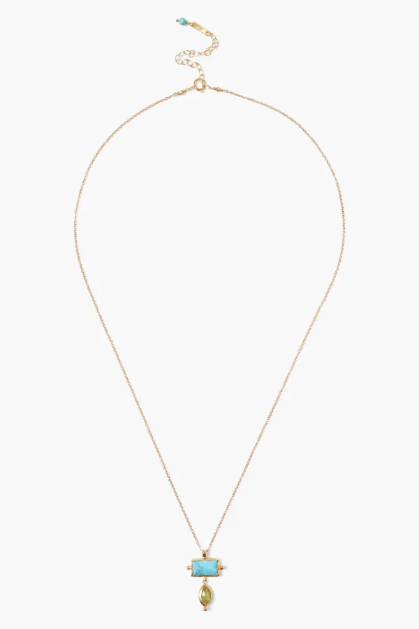 Chan Luu Necklaces^Levi Necklace Turquoise Mix