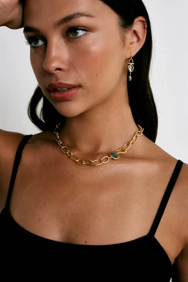 Chan Luu Necklaces^Luna Chain Necklace Labradorite
