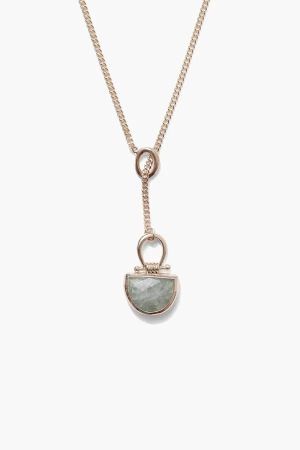 Chan Luu Necklaces^Luna Drop Necklace Aquamarine