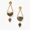 Chan Luu Earrings^Luna Teardrop Earrings Labradorite Mix