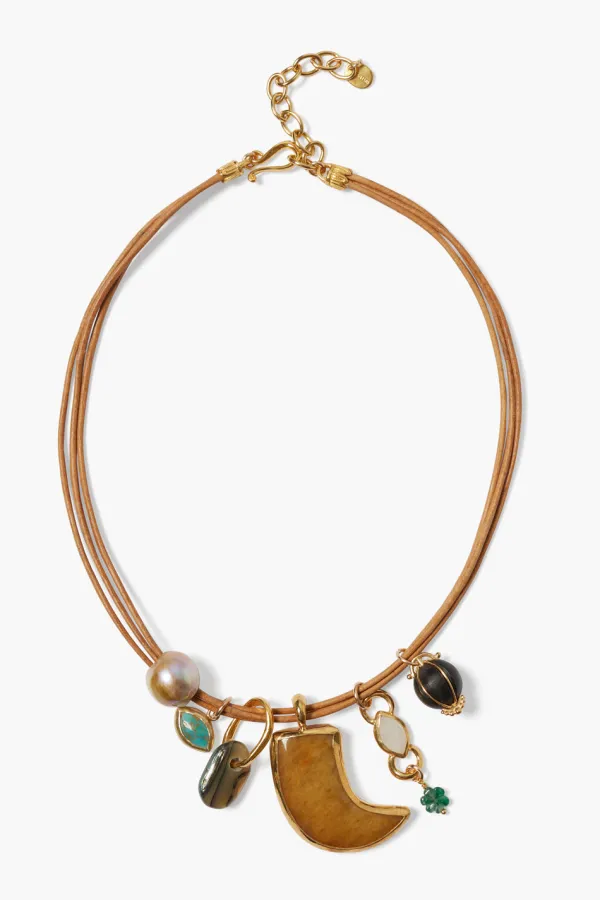 Chan Luu Necklaces^Madrid Charm Necklace Natural Mix