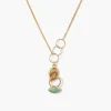 Chan Luu Necklaces^Mano Evil Eye Charm Necklace Turquoise