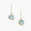 Chan Luu Earrings^March Birthstone Earrings Aquamarine Crystal