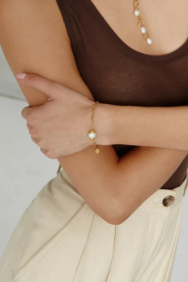Chan Luu Bracelets^Maribel Bracelet White Pearl