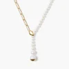 Chan Luu Necklaces^Marion Drop Necklace White Pearl