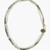 Chan Luu Necklaces^Marseille Necklace Moss Aquamarine