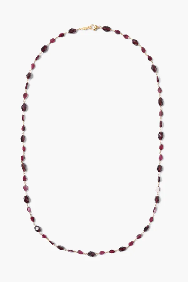 Chan Luu Necklaces^Mona Necklace Garnet