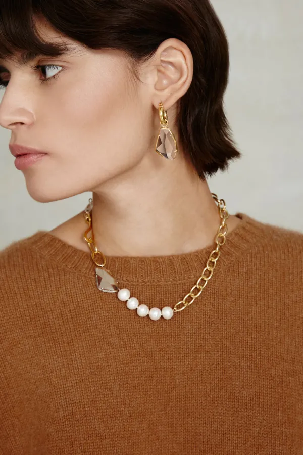 Chan Luu Necklaces^Neve Necklace White Pearl Mix