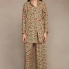 Chan Luu Loungewear^Noelle Block Print Set Pine