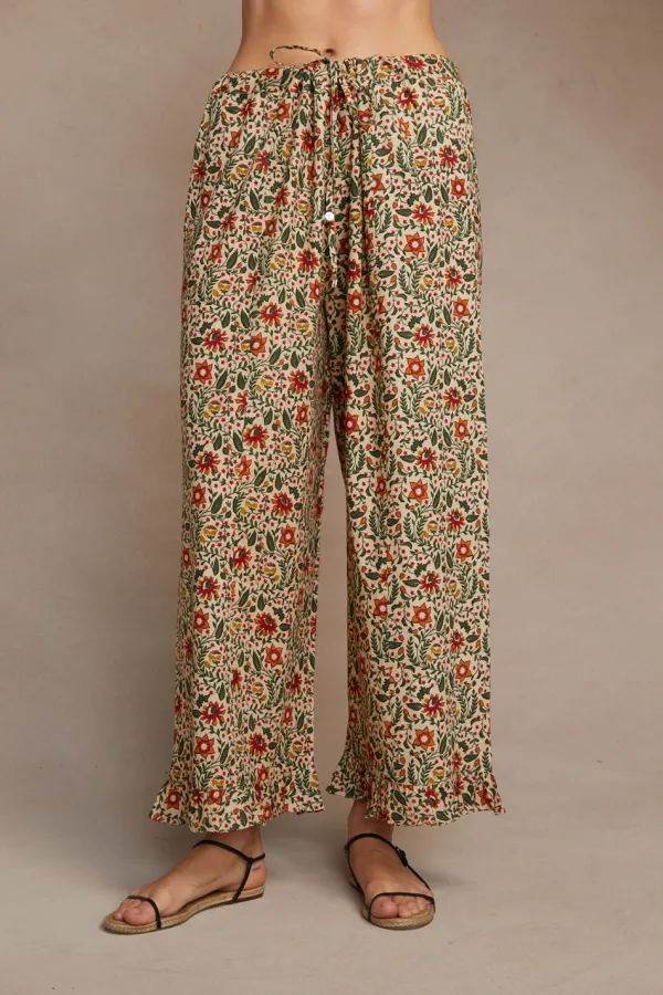 Chan Luu Loungewear^Noelle Block Print Set Pine