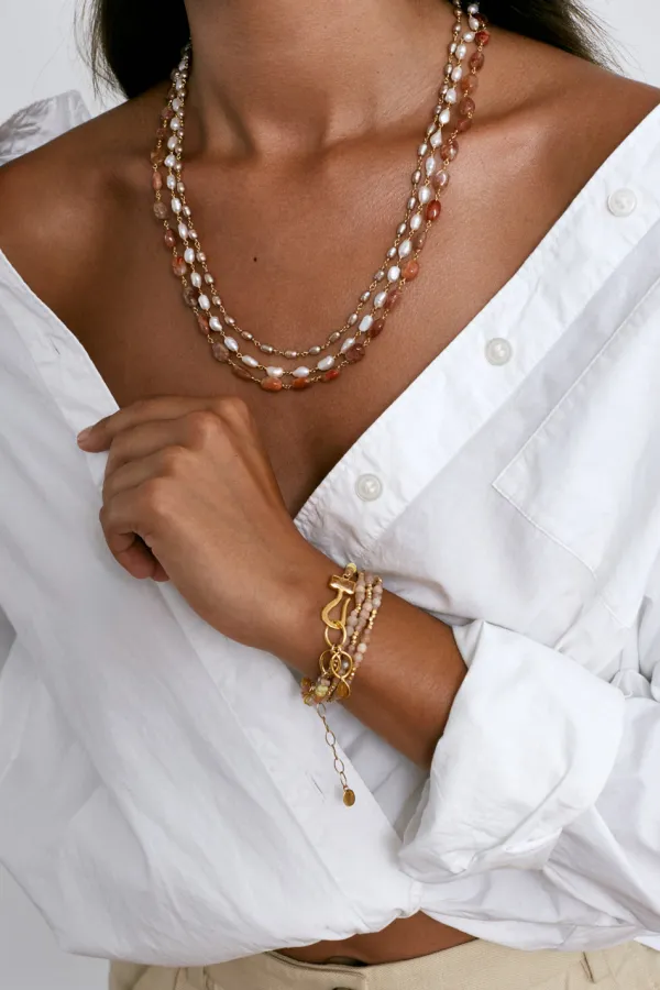 Chan Luu Bracelets^Odyssey Hook Bracelet Citrine