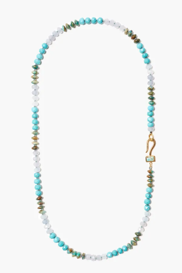Chan Luu Necklaces^Odyssey Long Necklace Light Turquoise