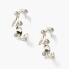 Chan Luu Earrings^Olive Branch Hoop Earrings Maxi Silver