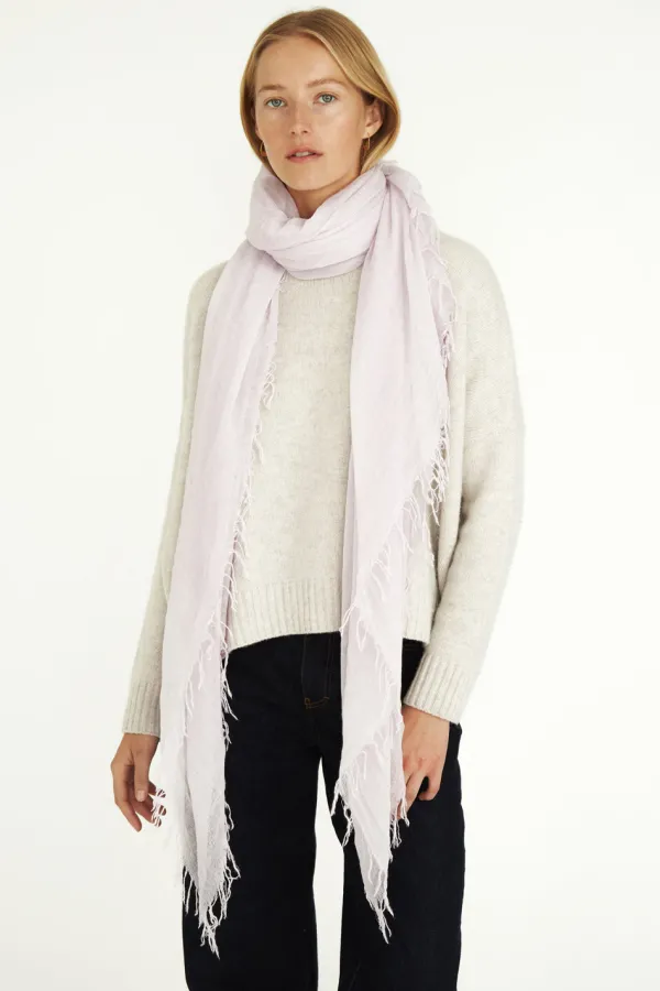Chan Luu Scarves^Orchid Hush Cashmere And Silk Scarf
