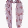 Chan Luu Scarves^Orchid Hush Hibiscus Floral Cashmere And Silk Scarf