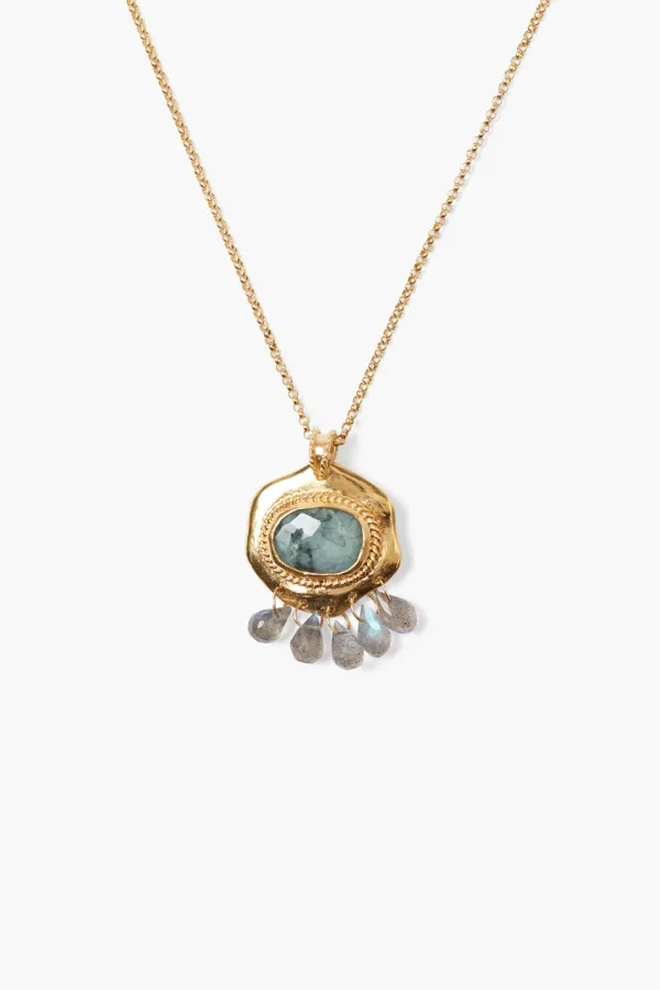 Chan Luu Necklaces^Ostra Necklace Emerald Mix