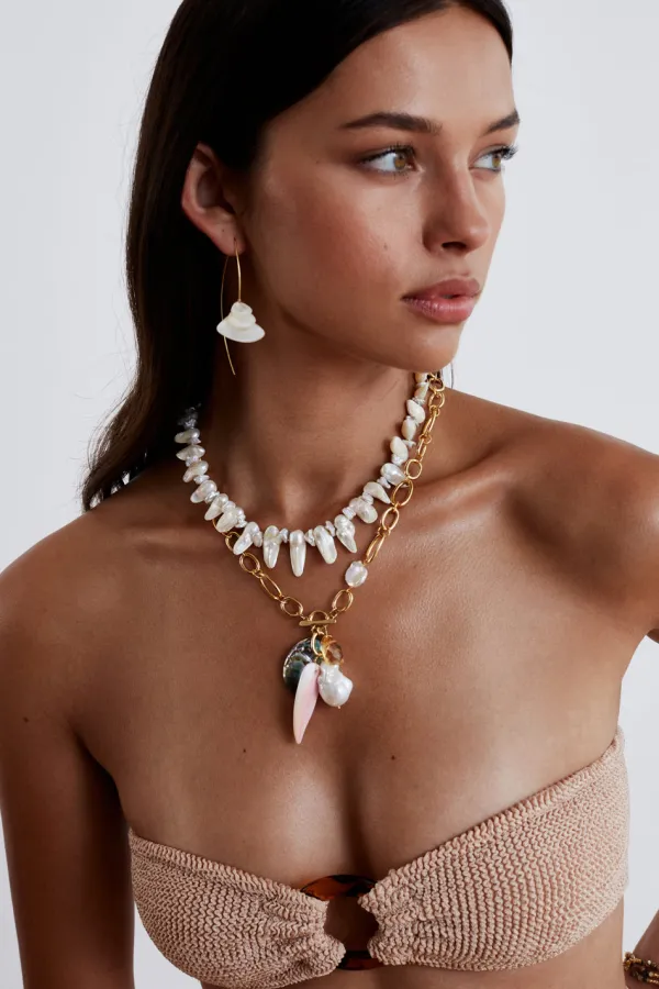 Chan Luu Necklaces^Paloma Necklace White Pearl