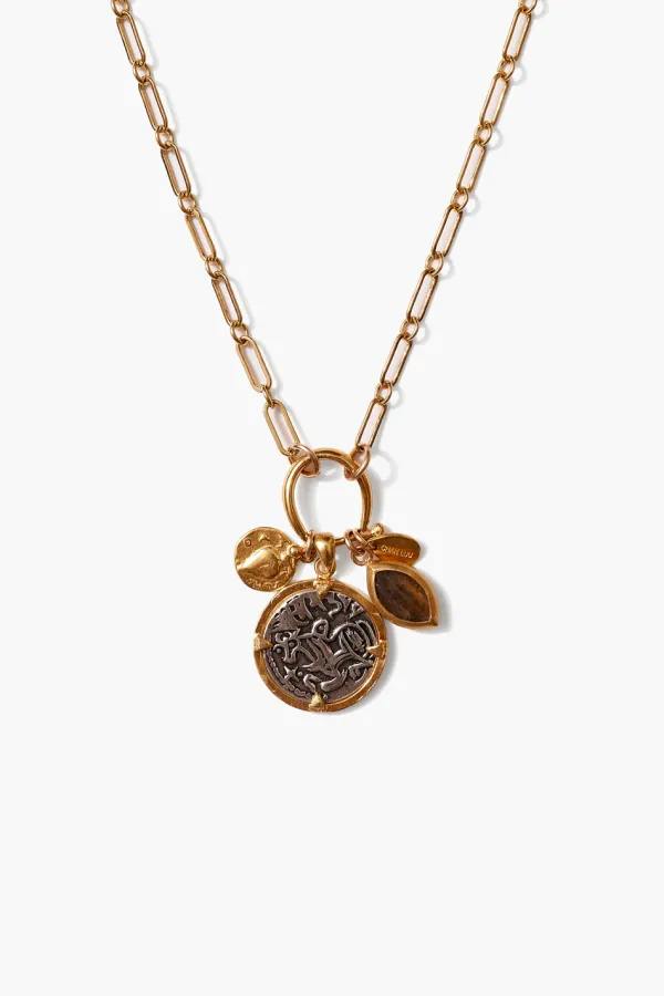 Chan Luu Necklaces^Pamplona Charm Necklace Labradorite Mix