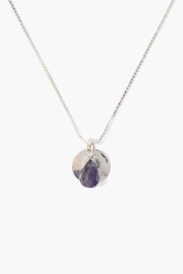 Chan Luu Necklaces^Paz Coin Necklace Iolite