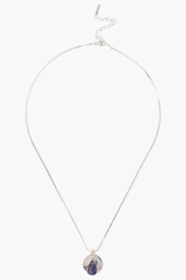 Chan Luu Necklaces^Paz Coin Necklace Iolite