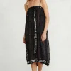 Chan Luu Dresses^Phoebe Embroidered Dress Total Eclipse