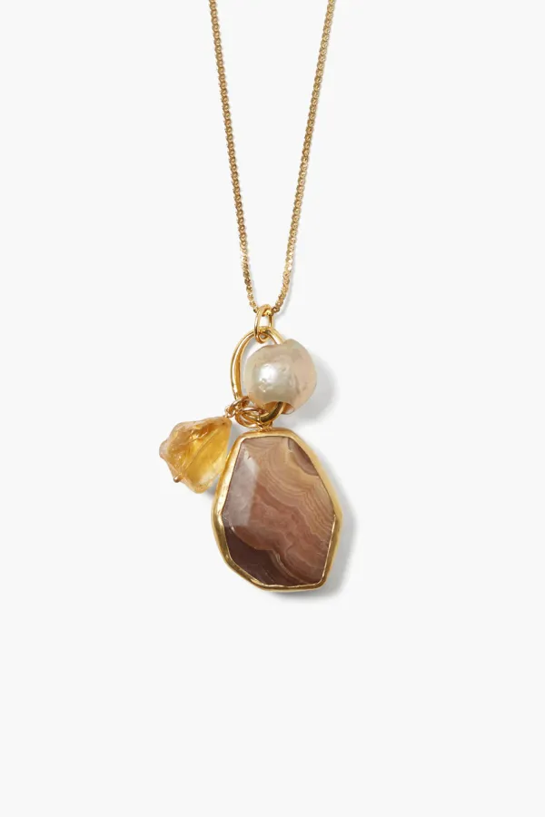 Chan Luu Necklaces^Provence Charm Necklace Sunset Mix