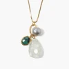 Chan Luu Necklaces^Provence Charm Necklace Seafoam Mix