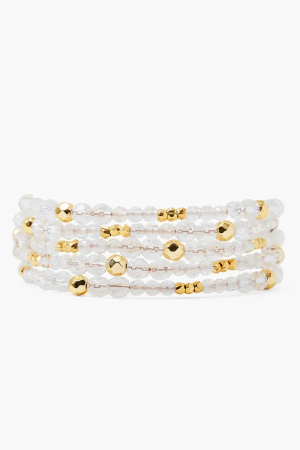 Chan Luu Bracelets^Quartz And Gold Nugget Naked Wrap Bracelet