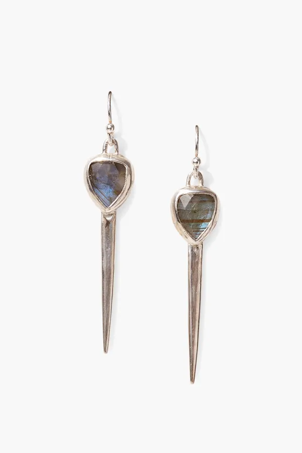 Chan Luu Earrings^Rahel Dagger Earrings Labradorite