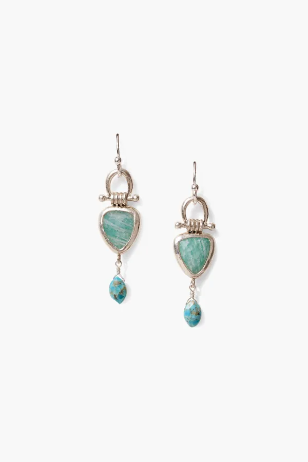 Chan Luu Earrings^Rahel Drop Earrings Amazonite