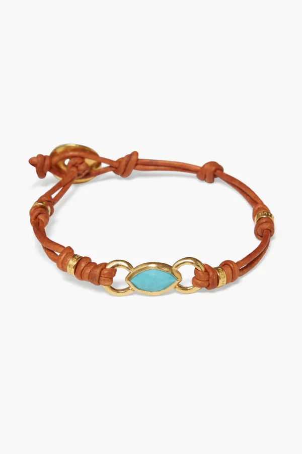 Chan Luu Bracelets^Reina Single Wrap Bracelet Turquoise