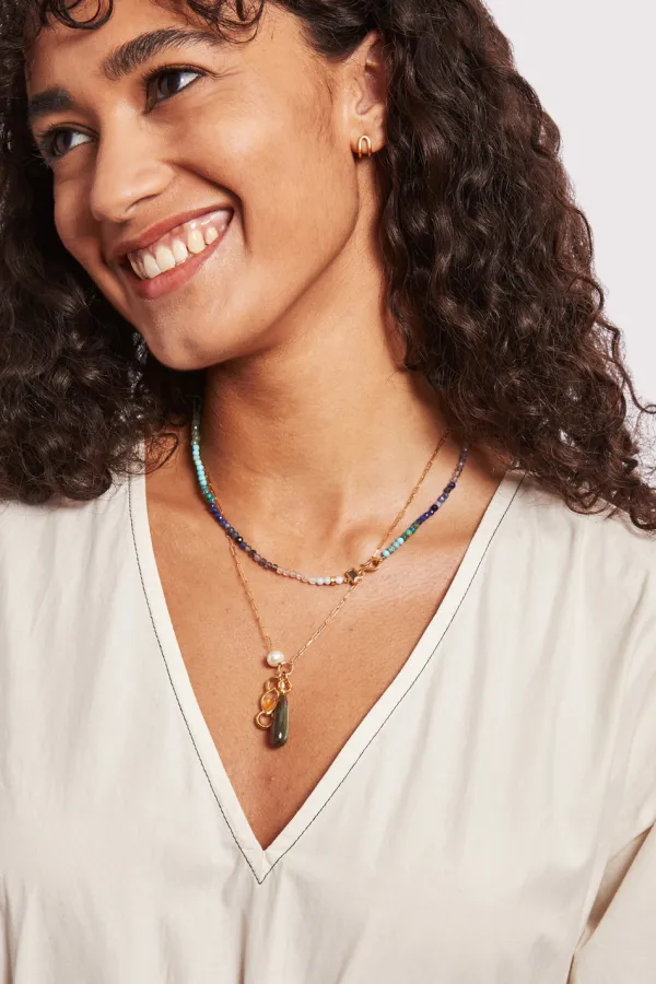 Chan Luu Necklaces^Riviera Necklace Blue Mix