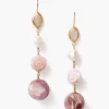 Chan Luu Earrings^Roseto Tiered Earrings Pink