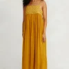Chan Luu Dresses^Sahara Dress Ochre