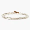 Chan Luu Bracelets^Silver Cube Wrap Bracelet