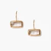 Chan Luu Earrings^Silver Shade Crystal Tab Earrings