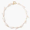 Chan Luu Necklaces^Soleil Necklace White Pearl