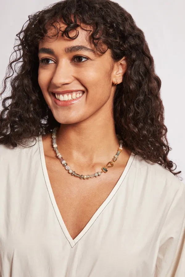 Chan Luu Necklaces^Solstice Necklace Green Mix