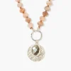 Chan Luu Necklaces^Sunstone And Silver Coin Necklace